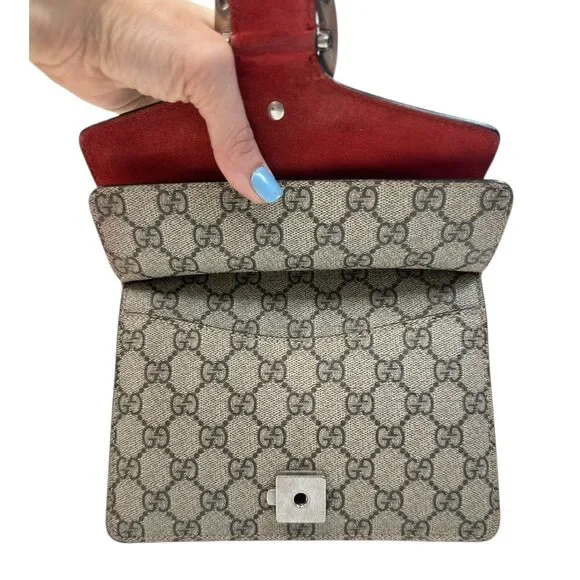 GUCCI GG Supreme Coated Canvas Dionysus Chain Bag